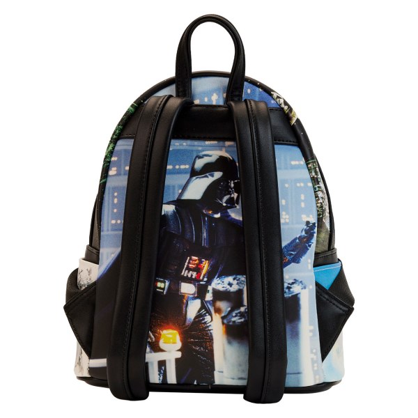 MINI SAC A DOS L'EMPIRE CONTRE ATTAQUE FINAL FRAMES - STAR WARS LOUNGEFLY