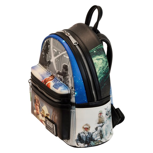 MINI SAC A DOS L'EMPIRE CONTRE ATTAQUE FINAL FRAMES - STAR WARS LOUNGEFLY