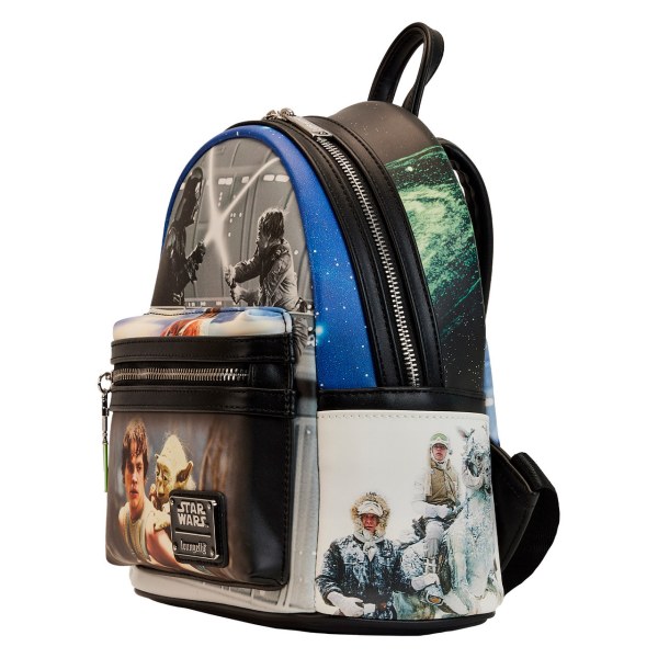 MINI SAC A DOS L'EMPIRE CONTRE ATTAQUE FINAL FRAMES - STAR WARS LOUNGEFLY