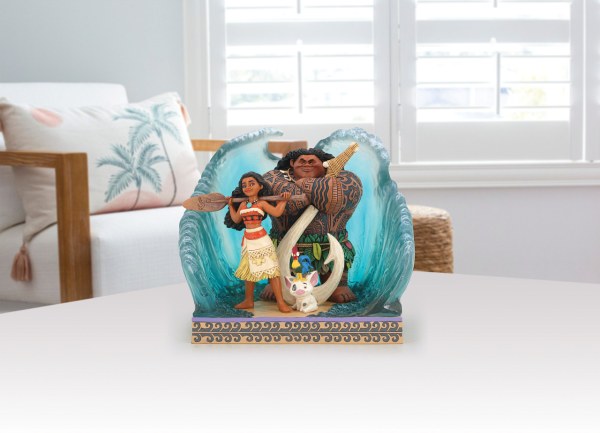 VAIANA (MOANA) SCÈNE DE LA VAGUE - DISNEY TRADITIONS