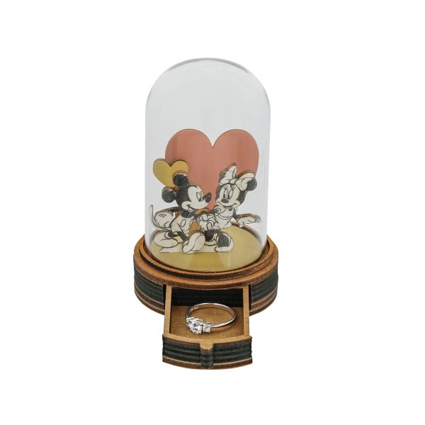 TIRROIR À BAGUE MICKEY & MINNIE - DISNEY SHOWCASE