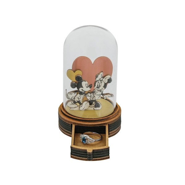 TIRROIR À BAGUE MICKEY & MINNIE - DISNEY SHOWCASE