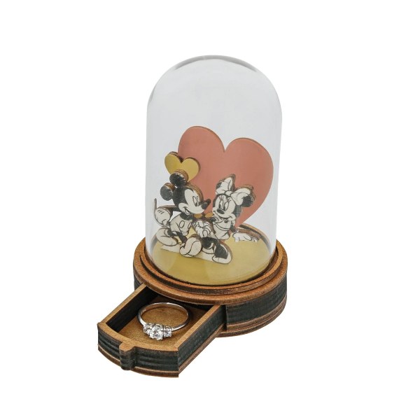 TIRROIR À BAGUE MICKEY & MINNIE - DISNEY SHOWCASE