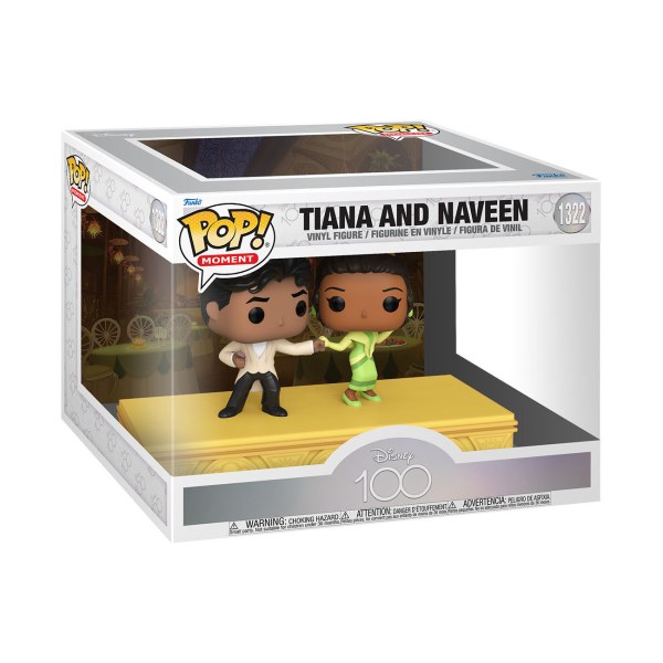 FUNKO POP! 1322 - TIANA ET NAVEEN - DISNEY'S 100EME ANNIVERSAIRE