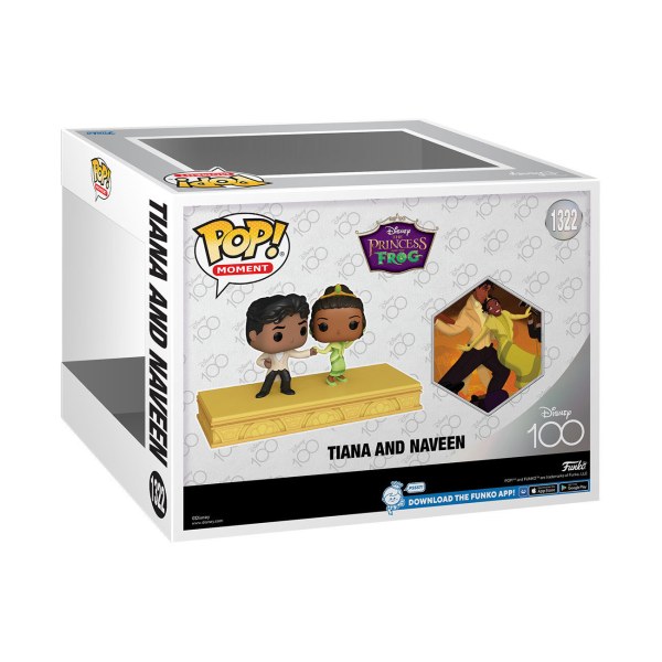 FUNKO POP! 1322 - TIANA ET NAVEEN - DISNEY'S 100EME ANNIVERSAIRE