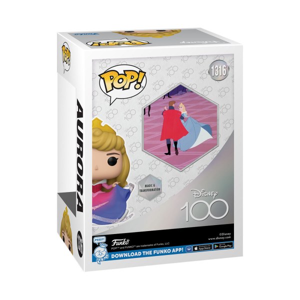 FUNKO POP! 1316 - AURORE LA BELLE AU BOIS DORMANT - DISNEY'S 100EME ANNIVERSAIRE
