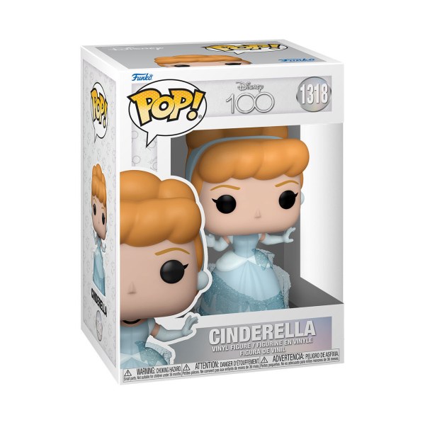 FUNKO POP! 1318 - CENDRILLON - DISNEY'S 100EME ANNIVERSAIRE