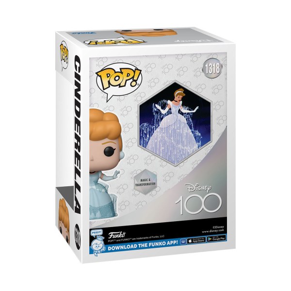 FUNKO POP! 1318 - CENDRILLON - DISNEY'S 100EME ANNIVERSAIRE