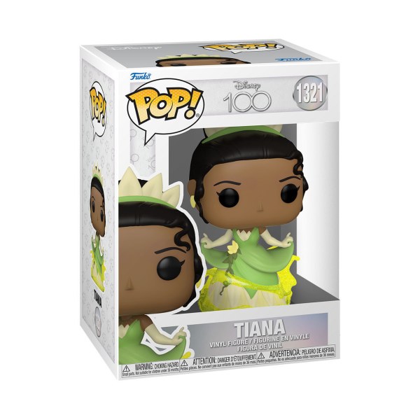 FUNKO POP! 1321 - TIANA LA PRINCESSE ET LA GRENOUILLE - DISNEY'S 100EME ANNIVERSAIRE