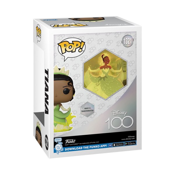 FUNKO POP! 1321 - TIANA LA PRINCESSE ET LA GRENOUILLE - DISNEY'S 100EME ANNIVERSAIRE