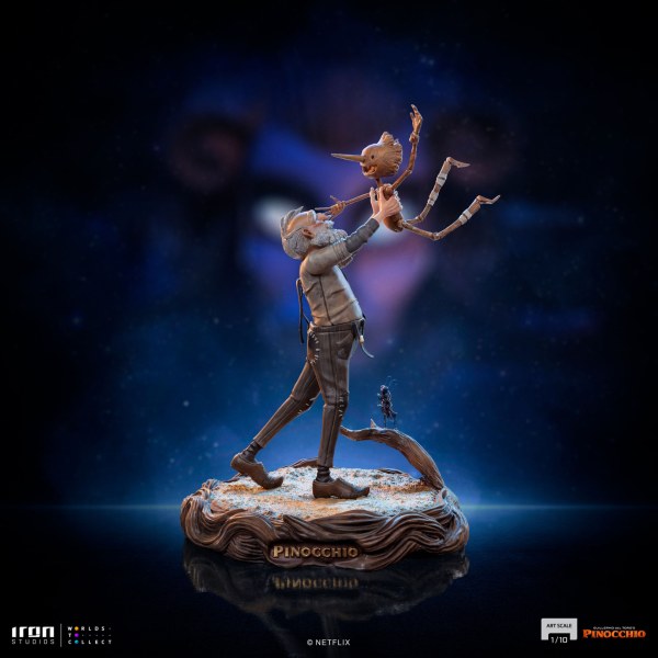GEPPETTO & PINOCCHIO ART SCALE - PINOCCHIO