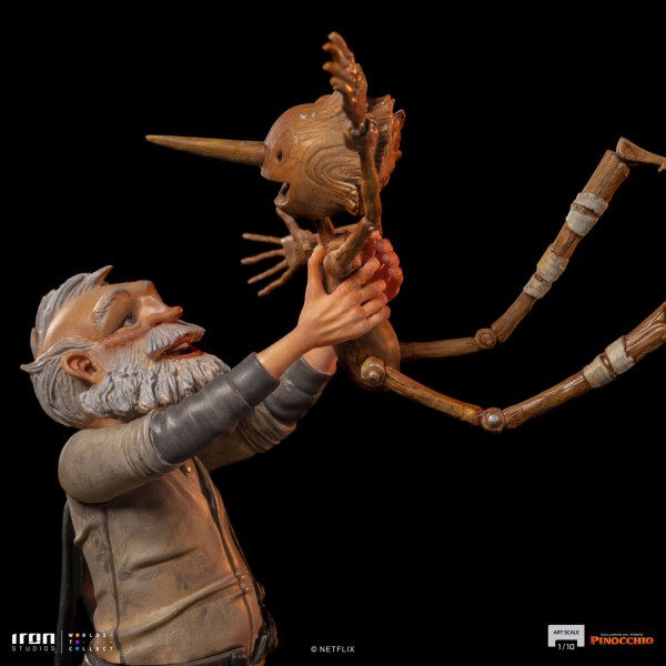 GEPPETTO & PINOCCHIO ART SCALE - PINOCCHIO