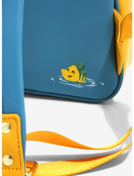 MINI SAC À DOS LA PETITE SIRÈNE ARIEL & ERIC SUR LA PLAGE - DISNEY LOUNGEFLY