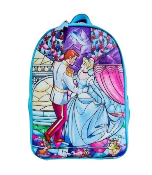 MINI SAC À DOS VITRAIL CENDRILLON - DISNEY LOUNGEFLY