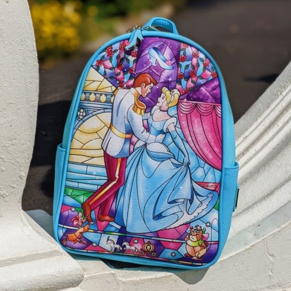 MINI SAC À DOS VITRAIL CENDRILLON - DISNEY LOUNGEFLY