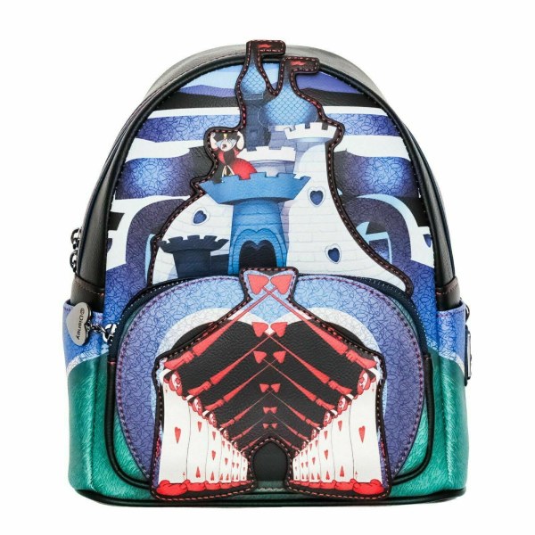 MINI SAC À DOS CHATEAU REINE DE COEUR - DISNEY LOUNGEFLY