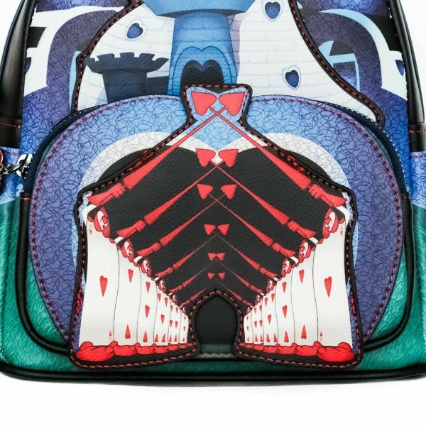 MINI SAC À DOS CHATEAU REINE DE COEUR - DISNEY LOUNGEFLY
