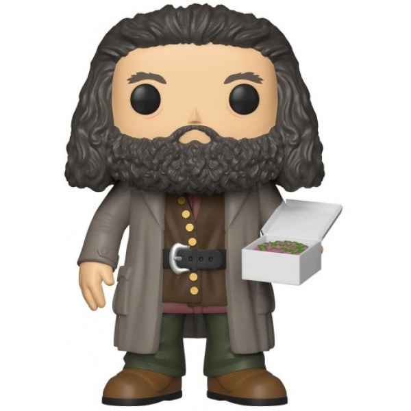 Harry Potter Super Taille POP! 78 Films Figurine en vinyle Hagrid avec gâteau 14 cm