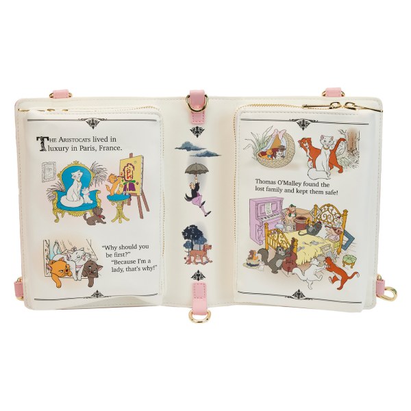 SAC À BANDOULIÈRE LES ARISTOCHATS CLASSIC BOOK - DISNEY LOUNGEFLY