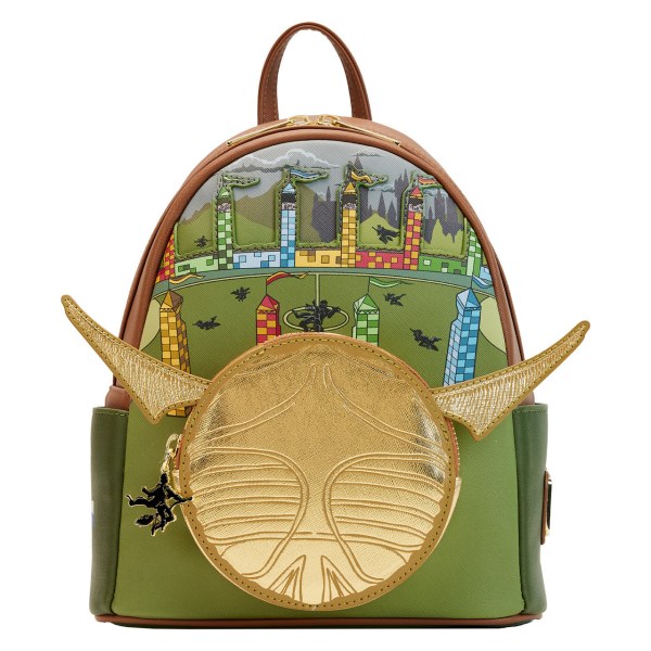 MINI SAC À DOS VIF D'OR - HARRY POTTER LOUNGEFLY