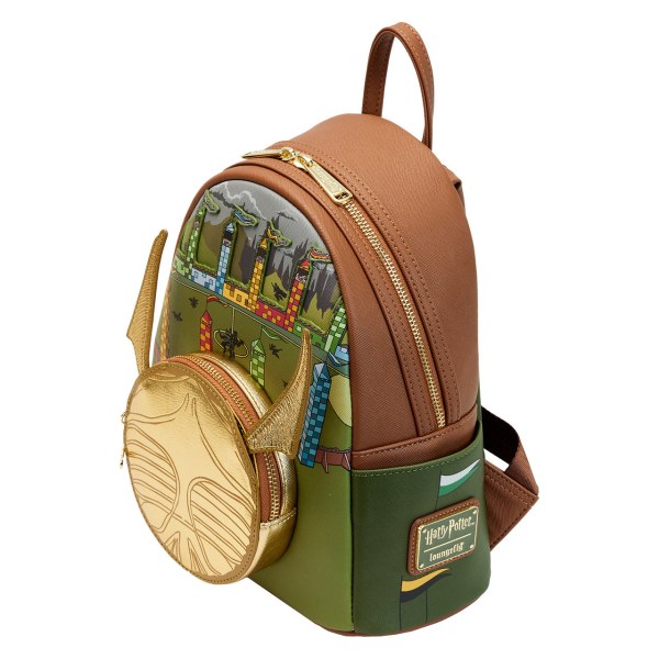 MINI SAC À DOS VIF D'OR - HARRY POTTER LOUNGEFLY