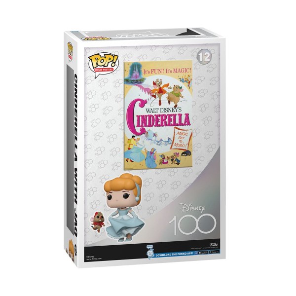 FUNKO POP! 12 - CENDRILLON MOVIE POSTER DISNEY'S 100TH
