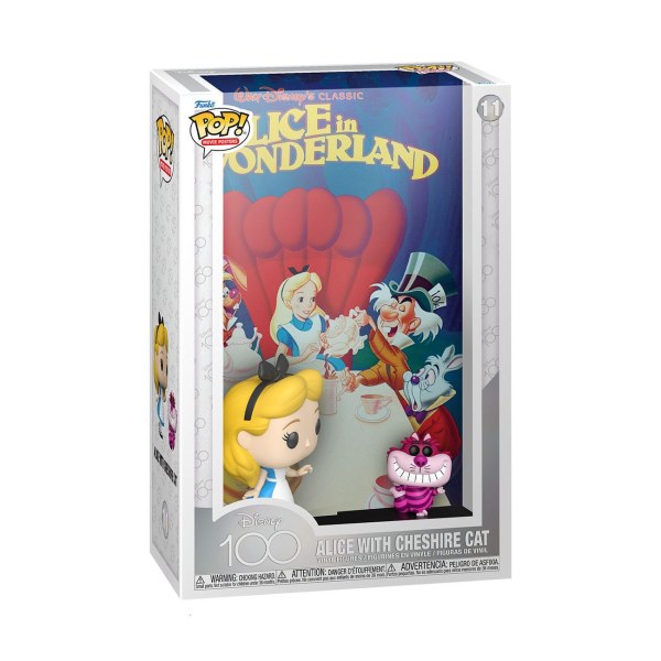 FUNKO POP! 11 - ALICE AUX PAYS DES MERVEILLES MOVIE POSTER DISNEY'S 100TH