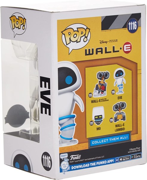 FUNKO POP! 1116 - WALL-E - EVE QUI VOLE