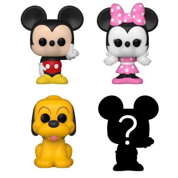 PACK 4 FIGURINES FUNKO BITTY POP! - MICKEY & SES AMIS