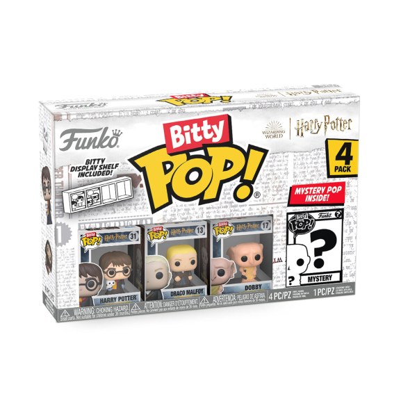 PACK 4 FIGURINES FUNKO BITTY POP! - HARRY POTTER