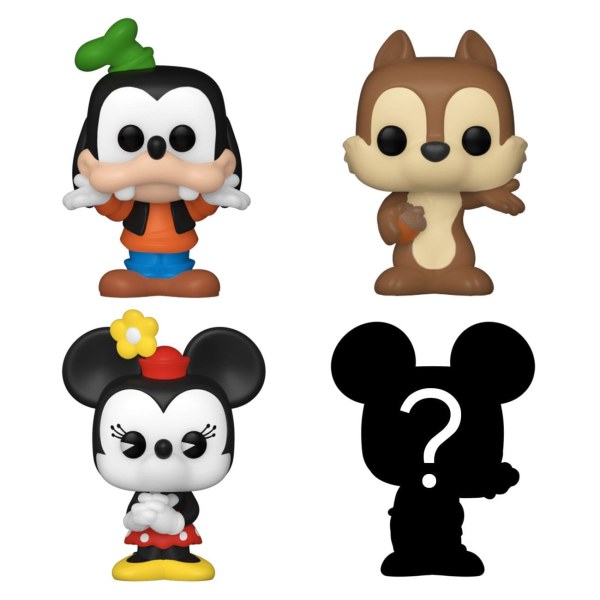 PACK 4 FIGURINES FUNKO BITTY POP! - DINGO