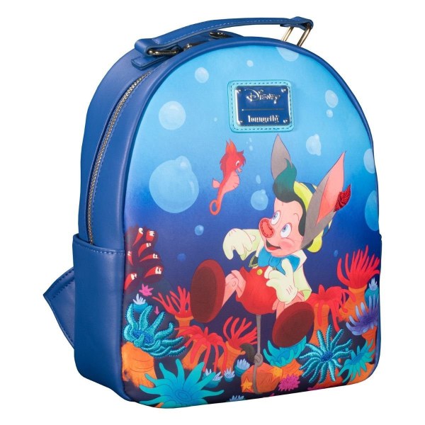 MINI SAC À DOS PINOCCHIO CORAIL - DISNEY LOUNGEFLY