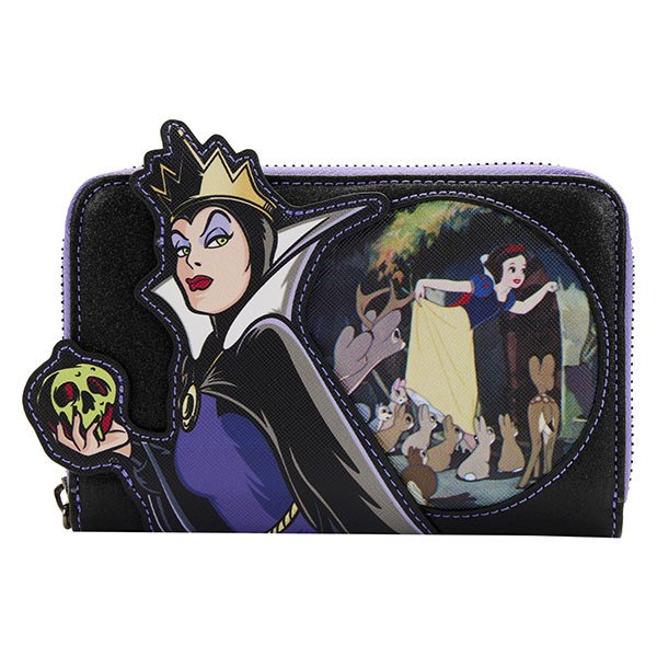 PORTEFEUILLE SCENE REINE SORCIERE - DISNEY LOUNGEFLY