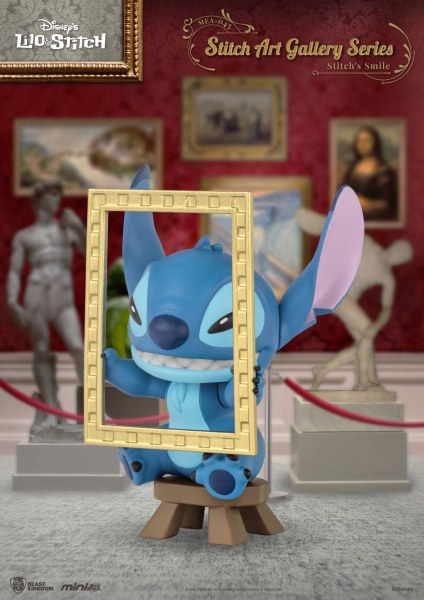 PACK DE 6 FIGURINES STITCH GALLERIE D'ART - DISNEY MINI EGG ATTACK