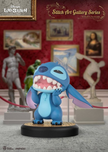 PACK DE 6 FIGURINES STITCH GALLERIE D'ART - DISNEY MINI EGG ATTACK
