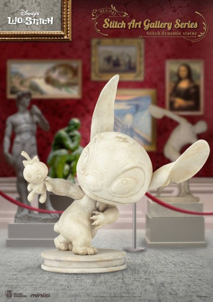 PACK DE 6 FIGURINES STITCH GALLERIE D'ART - DISNEY MINI EGG ATTACK
