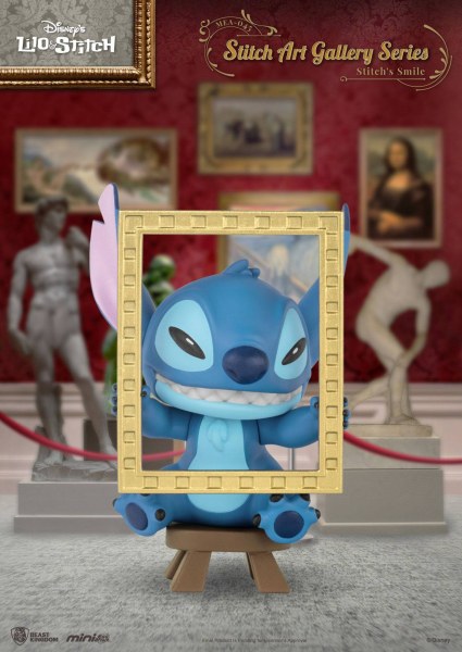 PACK DE 6 FIGURINES STITCH GALLERIE D'ART - DISNEY MINI EGG ATTACK