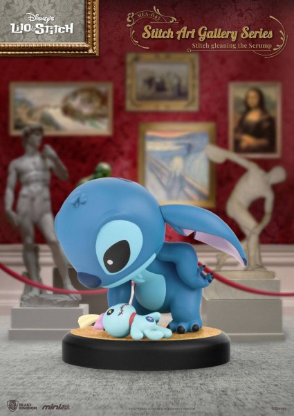 PACK DE 6 FIGURINES STITCH GALLERIE D'ART - DISNEY MINI EGG ATTACK
