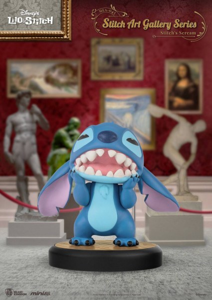 PACK DE 6 FIGURINES STITCH GALLERIE D'ART - DISNEY MINI EGG ATTACK