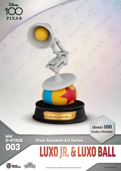 PACK DE 6 FIGURINES ALPHABET PIXAR - 100 YEARS OF WONDER DISNEY MINI EGG ATTACK