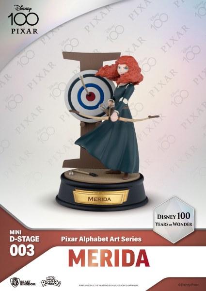 PACK DE 6 FIGURINES ALPHABET PIXAR - 100 YEARS OF WONDER DISNEY MINI EGG ATTACK