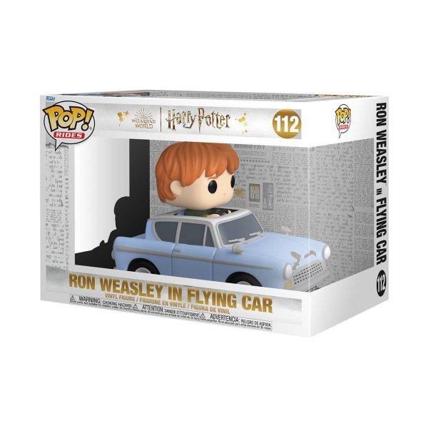 FUNKO POP! RIDES 112 - HARRY POTTER - RON EN VOITURE