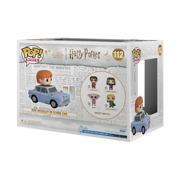 FUNKO POP! RIDES 112 - HARRY POTTER - RON EN VOITURE