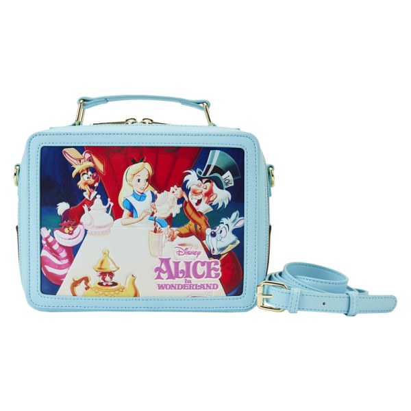 SAC À BANDOULIÈRE ALICE AUX PAYS DES MERVEILLES LUNCHBOX - DISNEY LOUNGEFLY