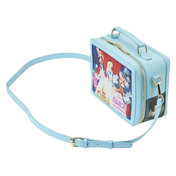 SAC À BANDOULIÈRE ALICE AUX PAYS DES MERVEILLES LUNCHBOX - DISNEY LOUNGEFLY