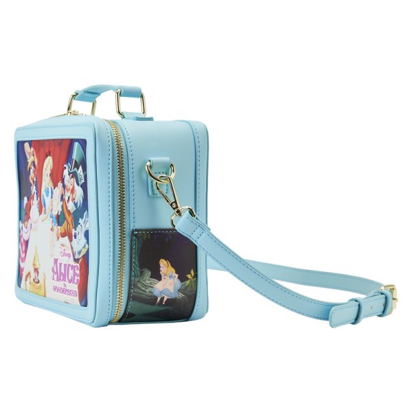 SAC À BANDOULIÈRE ALICE AUX PAYS DES MERVEILLES LUNCHBOX - DISNEY LOUNGEFLY