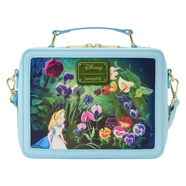 SAC À BANDOULIÈRE ALICE AUX PAYS DES MERVEILLES LUNCHBOX - DISNEY LOUNGEFLY