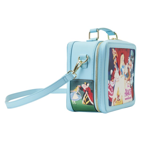 SAC À BANDOULIÈRE ALICE AUX PAYS DES MERVEILLES LUNCHBOX - DISNEY LOUNGEFLY