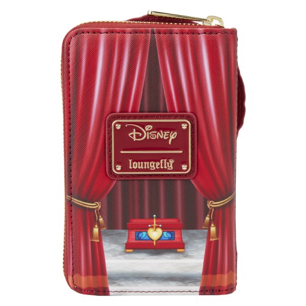 PORTEFEUILLE LA MÉCHANTE REINE SUR SON THRONE - DISNEY LOUNGEFLY