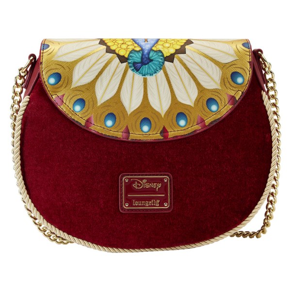 SAC À BANDOULIÈRE LA MÉCHANTE REINE SUR SON THRONE - DISNEY LOUNGEFLY